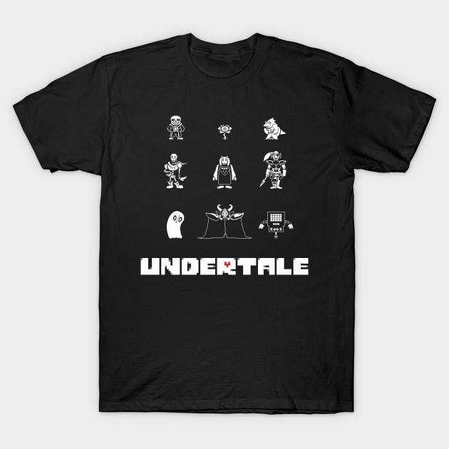 Undertale - Friends T-Shirt by ThriveOnChaos